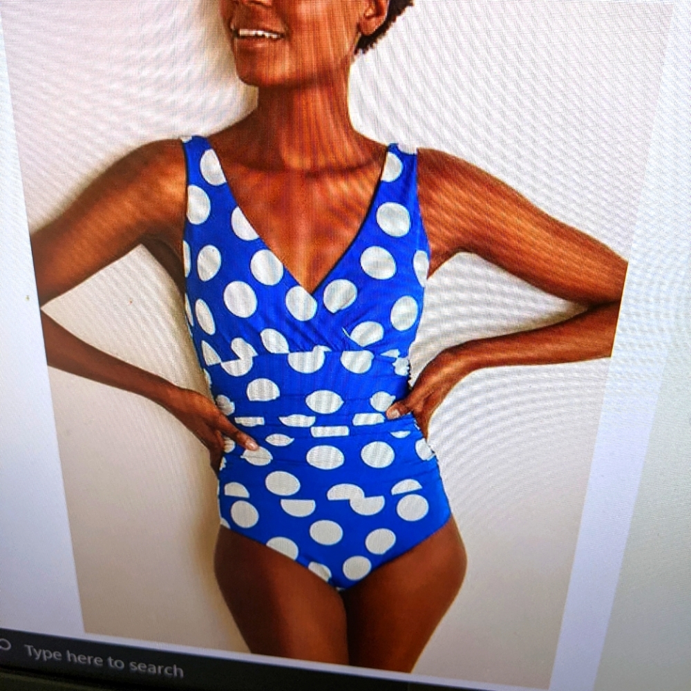 NWT TALAMANCA DOT SWIMSUITS BY BODEN